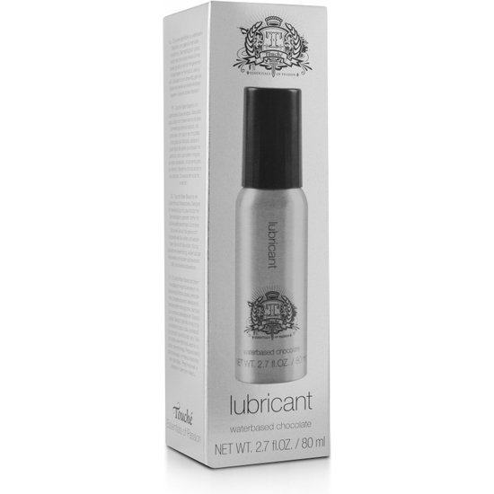 Touche lubrificante al gusto di cioccolato all&#39;acqua 80 ml