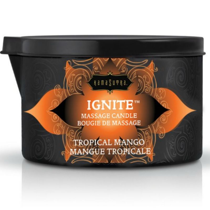 Candela da massaggio con manico Ignite - 170gr