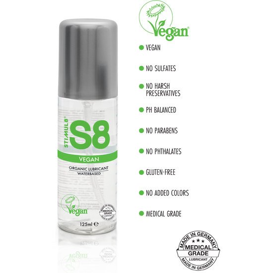 S8 wb - lubrificante vegan - 125ml