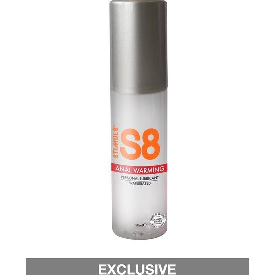 S8 lubrificante anale effetto acqua a base di calore 50 ml