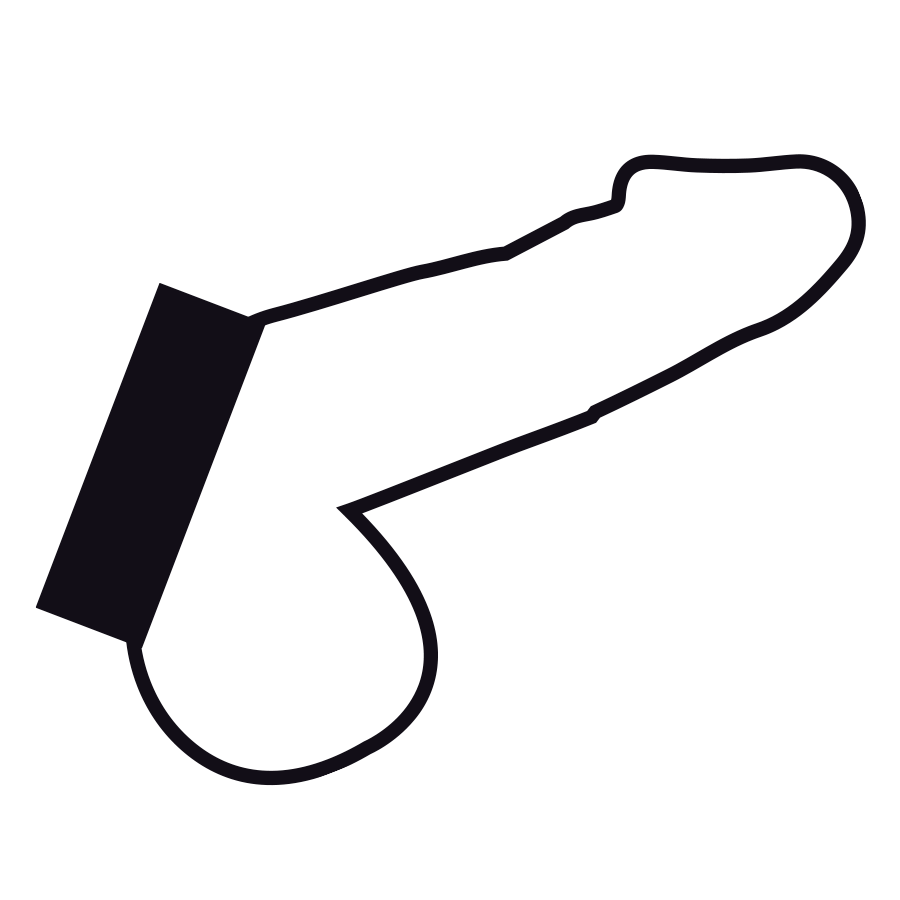 Anello per erezione in pelle &quot;Darkness&quot;