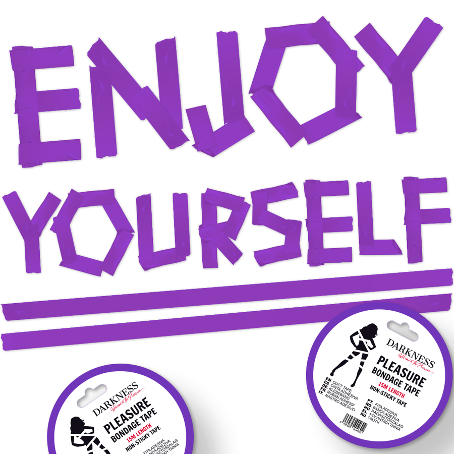 Nastro Bondage Viola Notturno