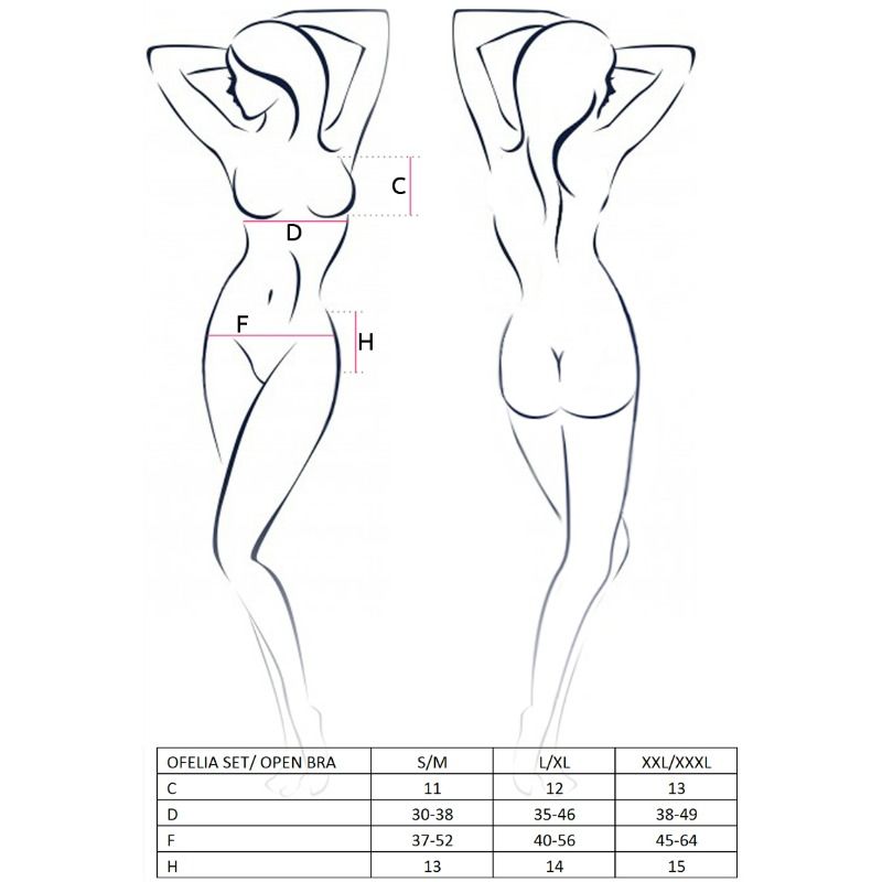 Set Sensuale Ofelia S/M