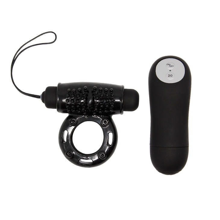 Anello Vibrante Black Remote Bliss