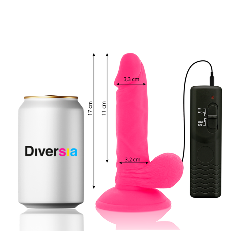 FlexiVibe - Dildo Vibrante 17cm (Rosa) 

FlexiVibe - Dildo Vibrante 17cm (Rosa)