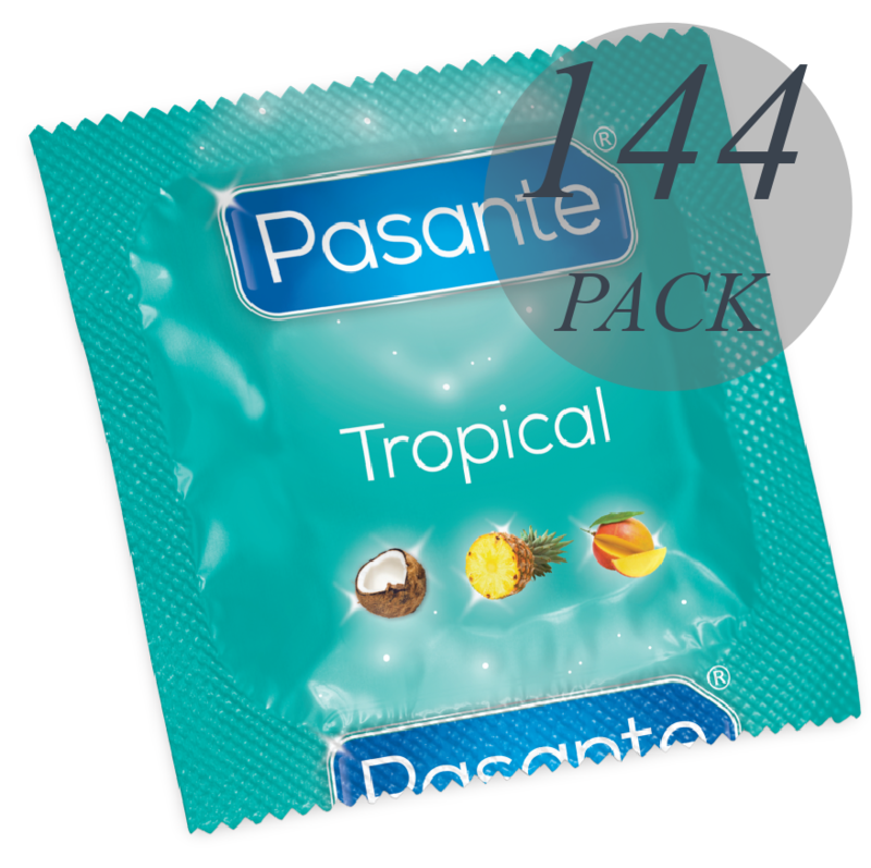 Confezione Sapori Tropicali: 144 Preservativi