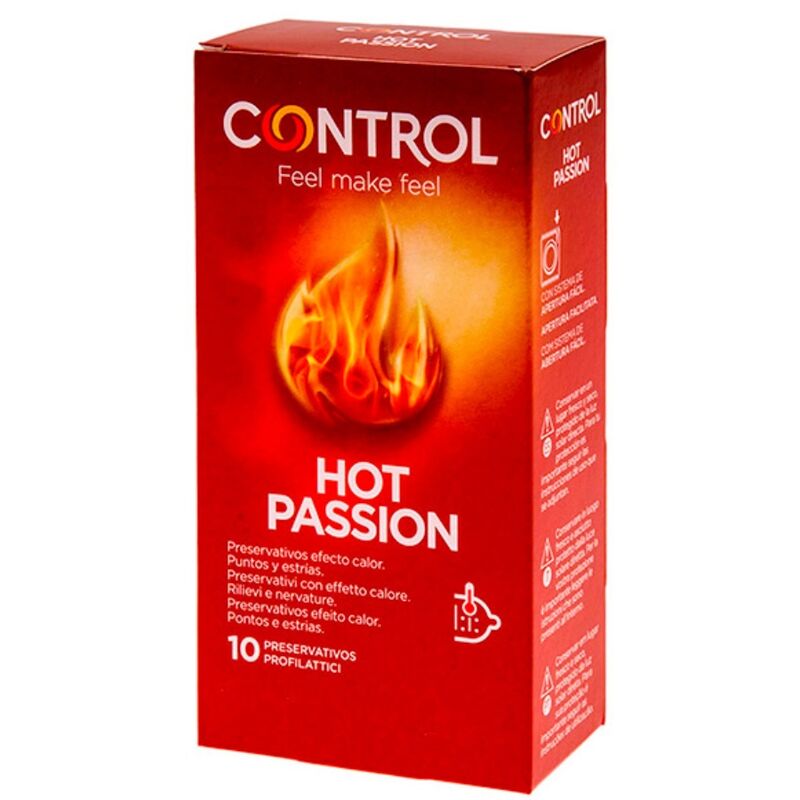 Preservativi Caldi Passion 10 pezzi