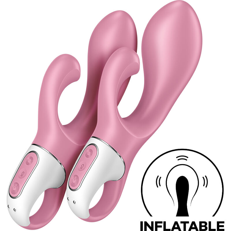 Vibratore Bunny con Pompa ad Aria