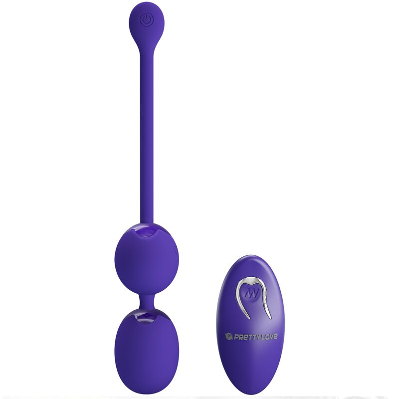 Palle vibranti con telecomando Viola Love