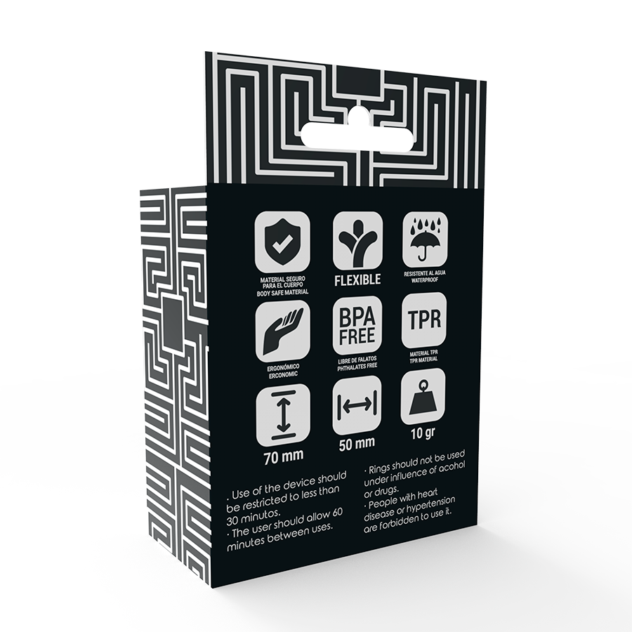 Giocattoli addicted potenz set anelli pene clear