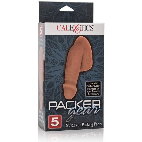 Pene da imballaggio - pene realistico 14,5 cm marrone