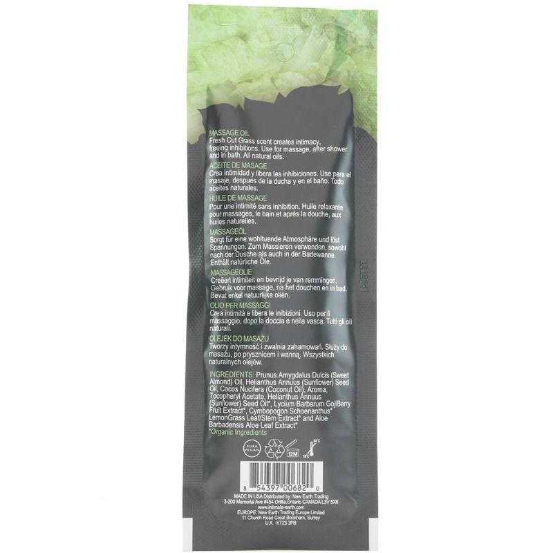 Olio per massaggi intimo terra erba 30 ml