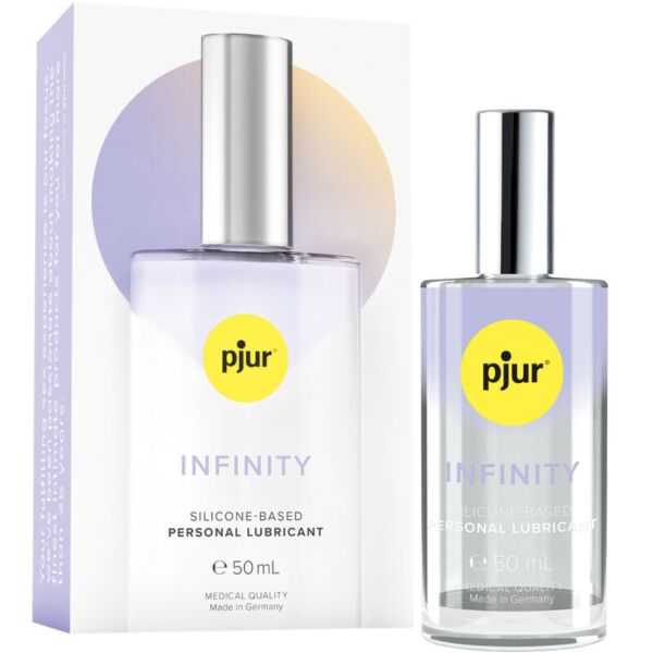Flacone in vetro di Pjur Infinity Silicone 50 ml