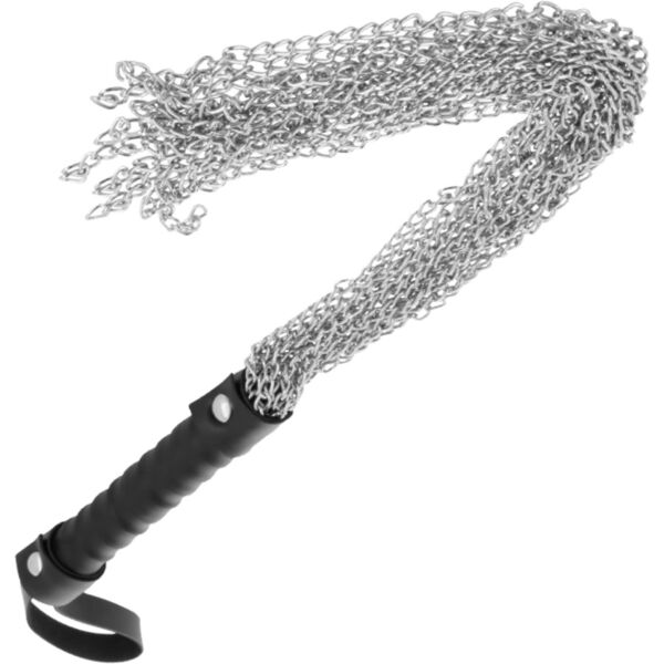 Frusta bondage Darkness di colore nero, con la sua impugnatura salda