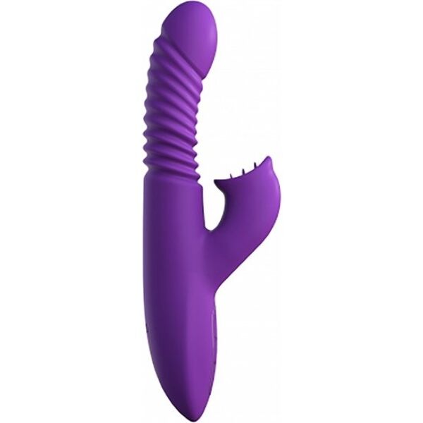 Vibratore Fantasy For Her Ultimate Thrusting Clit Stimulate-Her di Pipedream, con i suoi stimolatori clitoridei