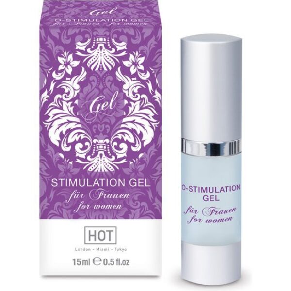 Flacone da 15 ml del gel stimolante per lei HOT O-Stimulation