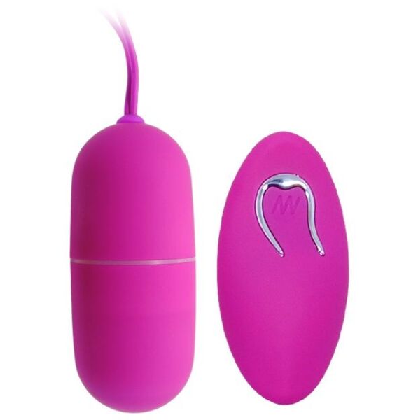 Uovo vibrante Pretty Love Arvin a forma di bullet con dettagli metallizzati