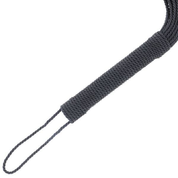 Frusta BDSM Darkness Sensations da 50 cm, di colore nero e con impugnatura