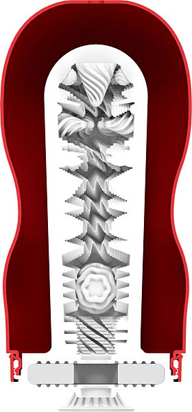 Masturbatore Super Tenga Storm Crash di Tenga, a forma di bicchiere con tappo