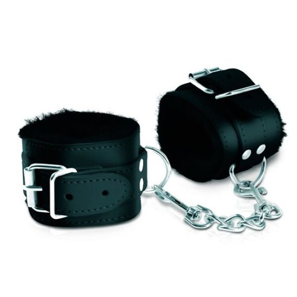 Manette Fetish Fantasy Cumfy Cuffs di Pipedream, rivestite di pelo sintetico