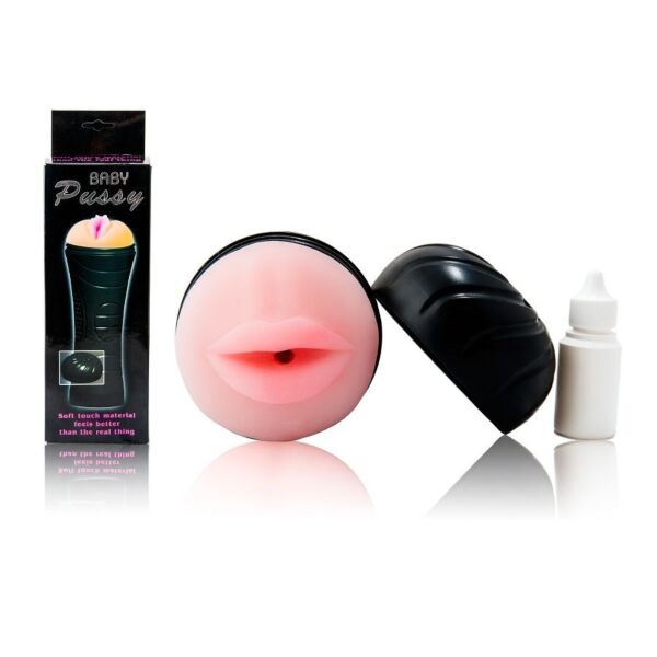 Masturbatore Baile Baby Pussy Bocca, replica di una bocca in materiale Pure Skin