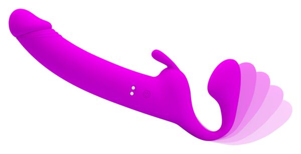 Vibratore strapless PARTY UP Oliver di colore rosa
