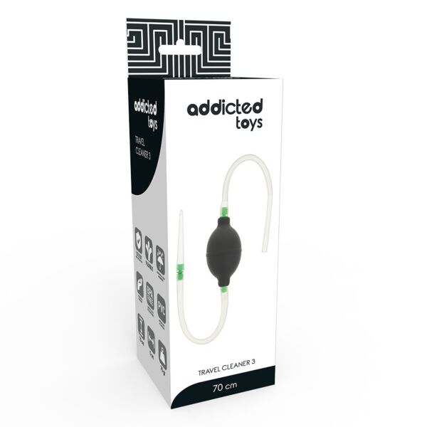 Pera per clistere Addicted Toys Black Enema Set