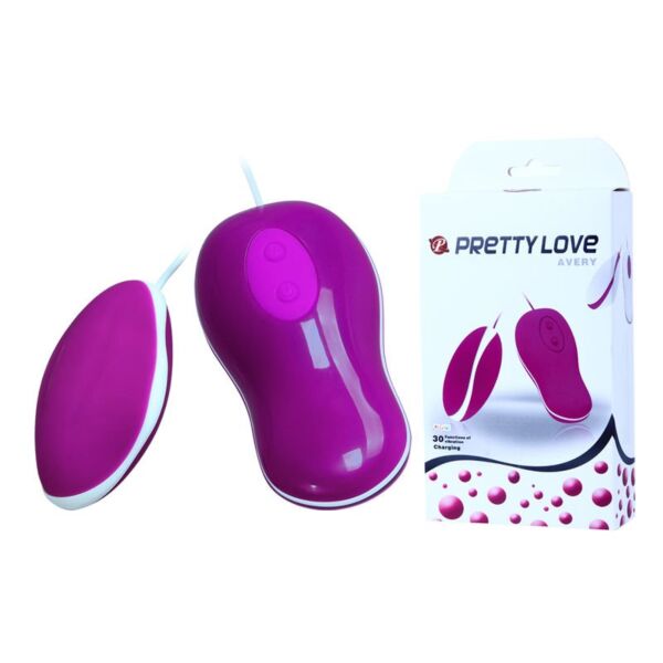 Uovo vibrante Pretty Love Avery con telecomando con filo