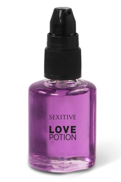 Olio da massaggio Sexitive Love Potion nella sua confezione da 30 ml