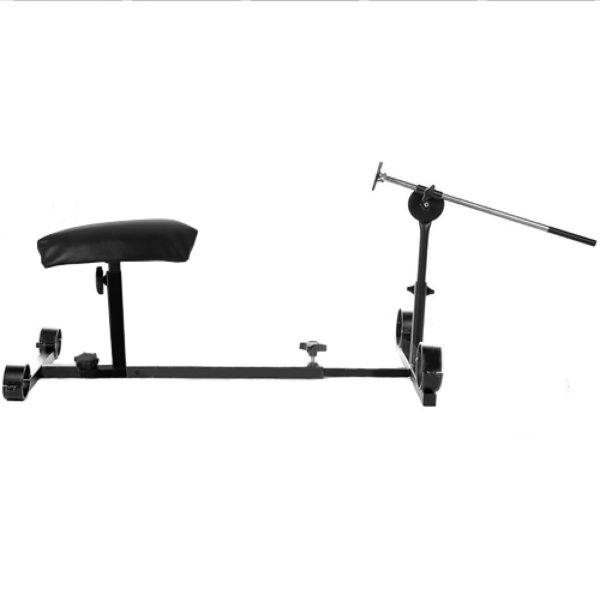 Prigione BDSM Metal Hard con struttura, manette e barra inferiore con supporto