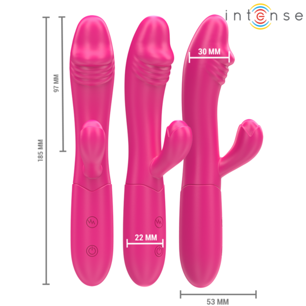 Vibratore Intense Fun Ivy con lingua stimolante