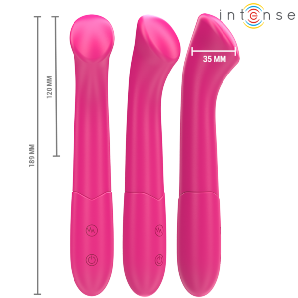 Vibratore flessibile Intense Fun Paty in silicone, 19 cm