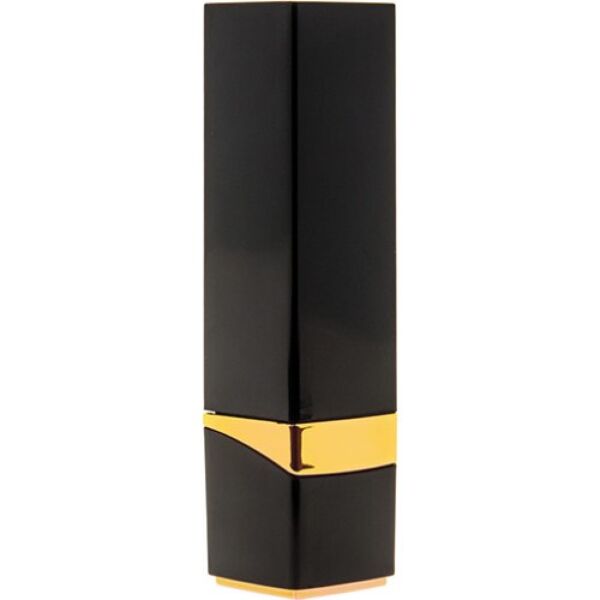 Vibratore S Pleasures Lipstick Vibrator a forma di rossetto, nero e rosso
