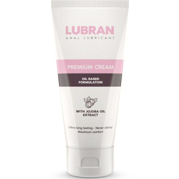 Lubrificante in crema Lubran Oil Based da 50 ml, con jojoba e calendula