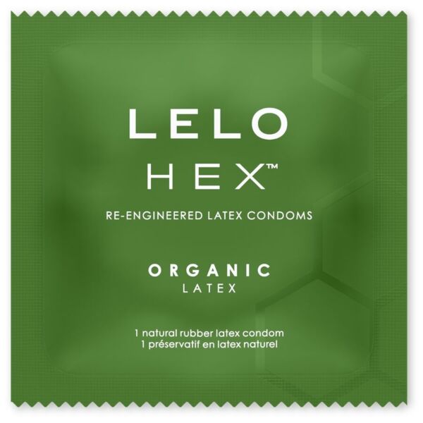Confezione di preservativi LELO HEX Organic 12 Pack