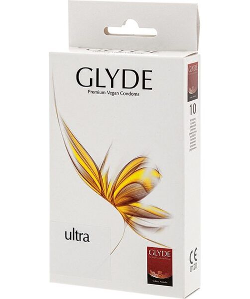 Scatola di preservativi Glyde Ultra da 10 pezzi