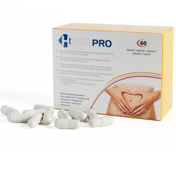 Confezione dell'integratore alimentare Hemapro Pills di 500Cosmetics