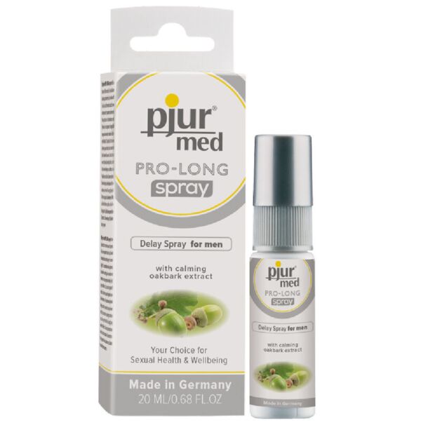 Flacone di spray ritardante pjur med PRO-LONG da 20 ml