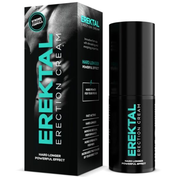 Crema da massaggio intimo maschile Intimateline Erektal, confezione da 30 ml
