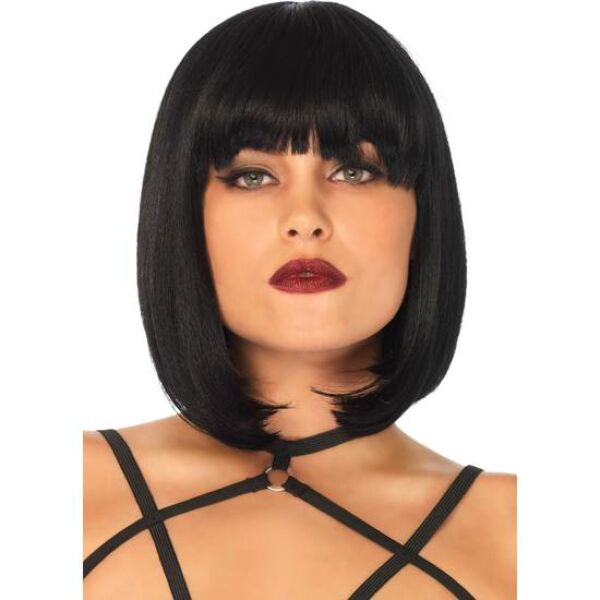 Parrucca Leg Avenue Bob Natural Nera, nera e dal classico taglio bob
