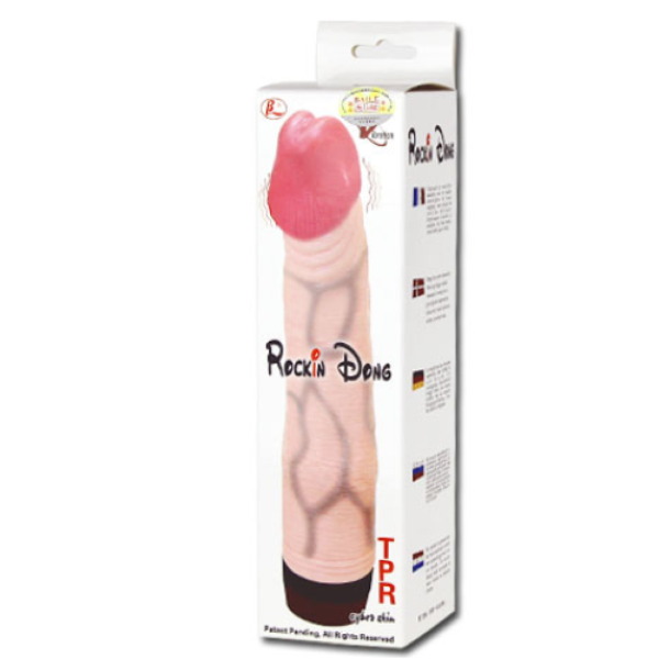 Dildo realistico Baile Rockin Dong con vibrazione multivelocità