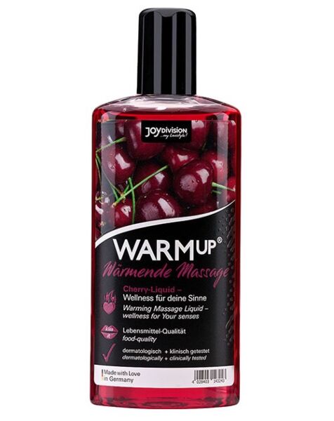 Flacone di olio da massaggio effetto calore Joydivision WARMup da 150 ml