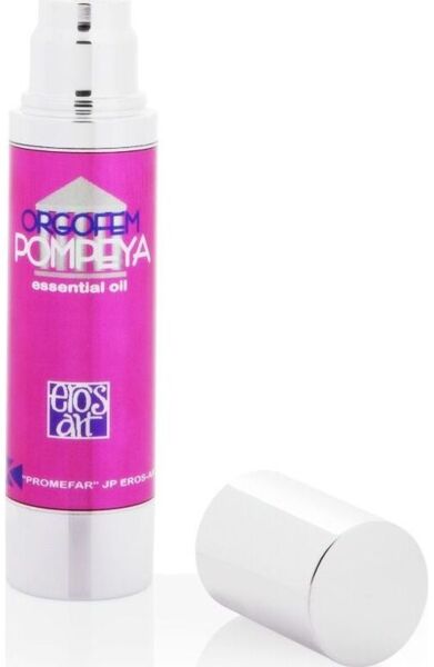 Olio intimo Pompeya Orgofem nel suo flacone airless da 50 ml