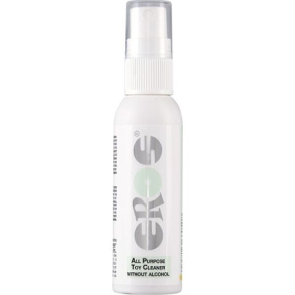 Flacone spray da 50 ml del detergente per sex toys EROS All Purpose Toy Cleaner senza alcol