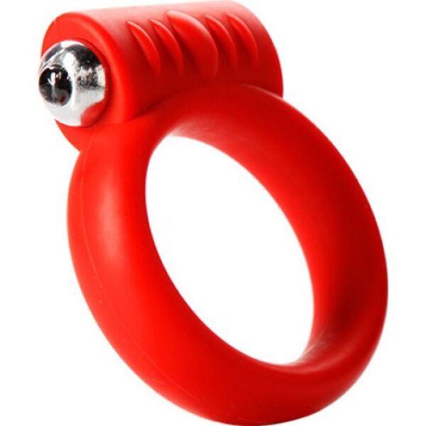 Anello fallico vibrante Tantus Anilla Vib in silicone con il suo bullet vibrante
