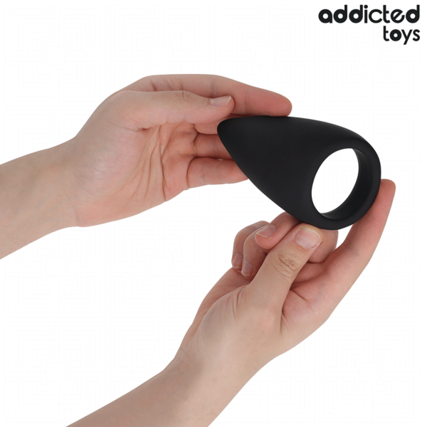 Anello fallico a goccia Addicted Toys, senza vibrazione