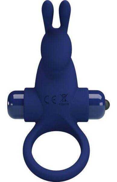 Anello fallico vibrante Pretty Love Jiro di colore blu