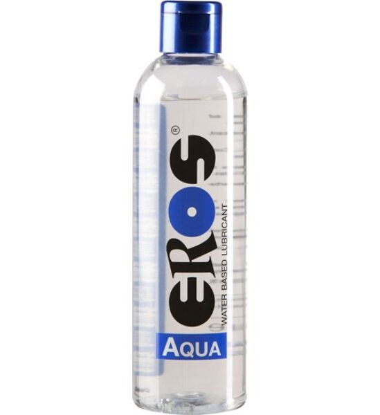 Flacone di lubrificante a base d'acqua Eros Aqua da 250 ml