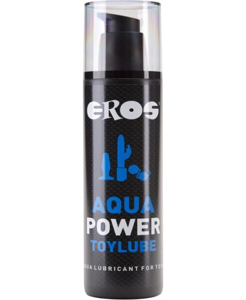 Flacone da 250 ml con dosatore del lubrificante Eros Aqua Power Toylube
