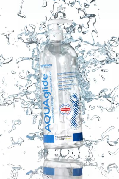 Flacone da 1000 ml del lubrificante anale AQUAglide Anal di Joydivision